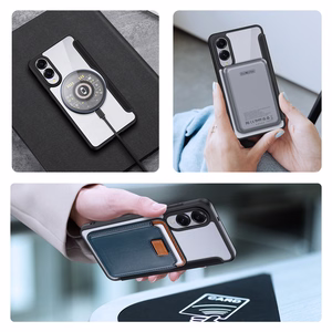 DUX DUCIS wallet ümbris SKIN X PRO compatible with MagSafe jaoks SAMSUNG S25 Edge must