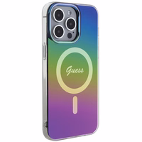 Guess IML Iridescent MagSafe ümbris jaoks iPhone 15 Pro - must