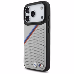 BMW M Tricolor Metal Logo MagSafe Ümbris jaoks iPhone 17 Pro - Hall