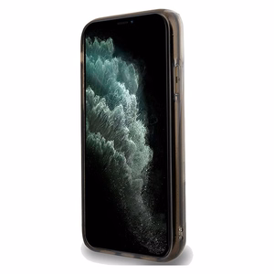 KARL LAGERFELD ümbris jaoks IPHONE 11 KLHCN61LKCNSK (Liquid Glitter C) läbipaistev
