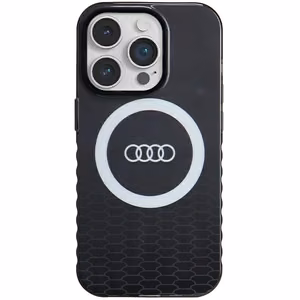 Audi IML Big Logo MagSafe ümbris jaoks iPhone 14 Pro - must