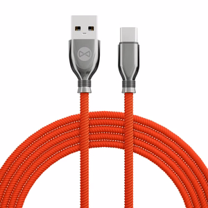 Forever Tornado kaabel USB - USB-C 1,0 m 3A punane