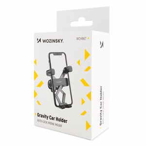 Wozinsky Gravity Car Phone Hoidja must (WCHBK7)