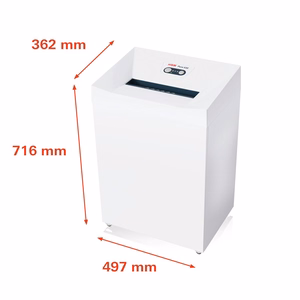 HSM Pure 530 – paberipurustaja, ribapurustusega, 3,9 mm, 80 l (2350111)