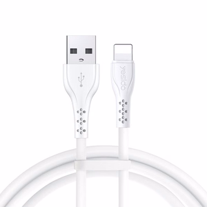 YESIDO kaabel CA71 USB/Lightning 1 m, 2A (20 tk), valge
