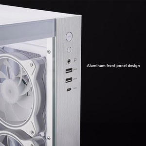 Chieftec GM-30W-TG-OP computer case Cube White