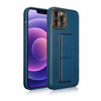 Uus Kickstand ümbris iPhone 12 Pro jaoks koos statiiviga sinine