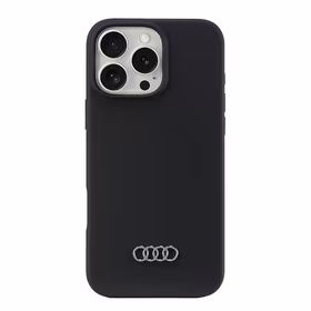 Audi Silicone Ümbris iPhone 16 Pro Max 6.9" must/must hardcase AU-LSRIP16PM-Q3/D1-BK