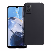 MATT ümbris jaoks MOTOROLA E22 / E22i must