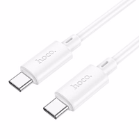 Kaabel USB C to USB C Hoco 3A 60W 2 m X88 valge