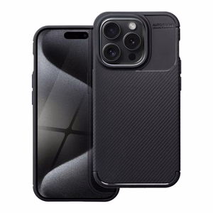 Ümbris jaoks iPhone 15 PRO Carbon Premium must