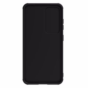 Чехол Nillkin CamShield Leather S для Samsung Galaxy S23+ с защитой камеры чёрный