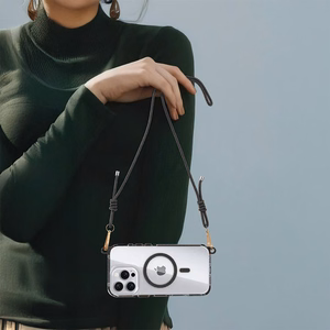 Tel Protect Strap Clear Ümbris jaoks Iphone 17 Air must