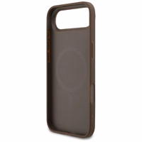 GUESS ümbris jaoks IPHONE 17 Air compatible with MagSafe GUHMP17MG4GFRW (PU 4G Ring Classic Logo) brown