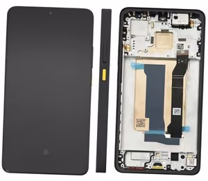 LCD screen Xiaomi Poco X7 Pro 5G koos touch screen koos frame Kollane original (service pack)