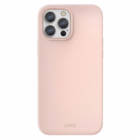 Uniq Lino Hue MagSafe korpus iPhone 13 Pro / iPhone 13 jaoks - roosa