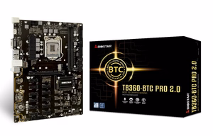 Biostar TB360-BTC PRO 2.0 emaplaat Intel® B360 LGA 1151 (Socket H4) ATX