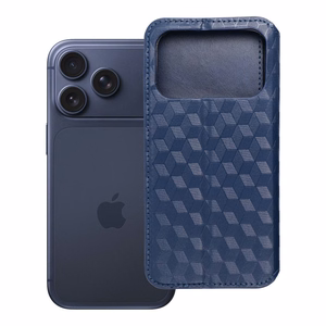 Flip case for iPhone 17 PRO MAX / 18 PRO MAX Cubic Book blue