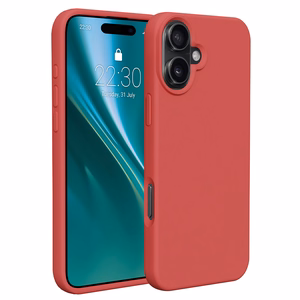 Etteri Silicone ümbris jaoks iPhone 16 6,1" raspberry