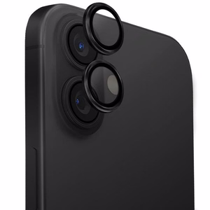 Uniq Optix Aluminum защита объектива камеры iPhone 16 / 16 Plus с аппликатором - черный