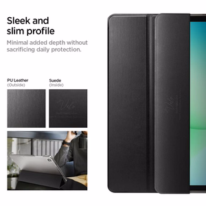 Spigen Smart Fold Чехол для Samsung Galaxy Tab A9+ A11+ чёрный