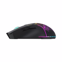 Wozinsky WMGB-3200 Juhtmevaba Optical Gaming Mouse with Built-in Rechargeable Battery 3200 DPI with RGB Lighting - Must