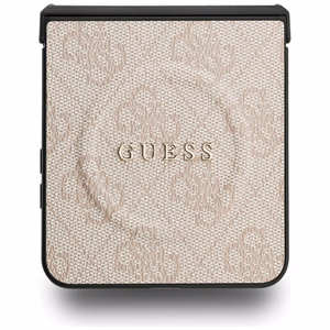 GUESS ümbris jaoks SAMSUNG Z Flip7 compatible with MagSafe GUHMZF7P4MSEGCP (Magnetic 4G PU W/ Classic) roosa