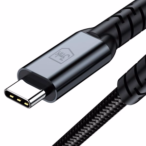 3mk Hyper Cable N-SERIES USB-C / USB-C Thunderbolt 4 2m 48V / 5A 40Gb/s 240W 8K60Hz - black