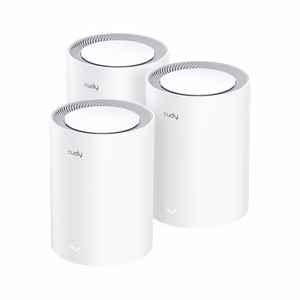 Cudy AX3000 Wi-Fi 6 Mesh 2.5G kaheribaline lahendus (2,4/5 GHz), Wi-Fi 6 (802.11ax), valge, siseantenn