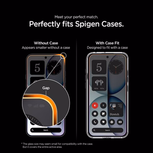 Spigen Glas.tR EZ Fit Pro 2-Pack Tempered Glass for Nothing Phone 4A