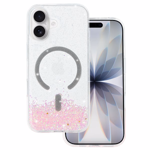 Tel Protect Moonlite Magsafe Ümbris jaoks Iphone 17 roosa clear