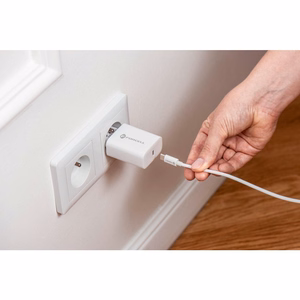 Phone laadija Forcell F-Energy USB C QC4.0 PD 3A 20W + kaabel USB C to Lightning TFK-TC-20WPD valge