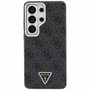 Guess чехол 4G Triangle Logo MagSafe для Samsung Galaxy S26 Ultra чёрный