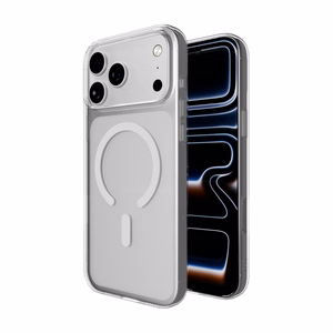 Puro 0.3 MAG Ultra-Slim TPU Ümbris Compatible with MagSafe jaoks iPhone 17 Pro - Läbipaistev