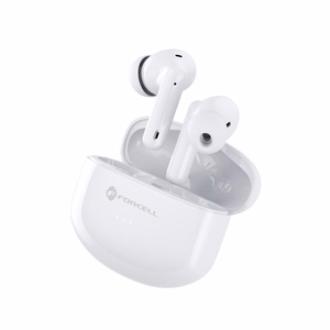 FORCELL F-AUDIO Clear Sound wireless earphones bluetooth TWS valge