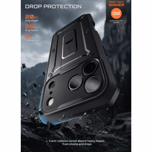 Supcase Unicorn Beetle Pro ümbris iPhone 18 Pro / 17 Pro – must