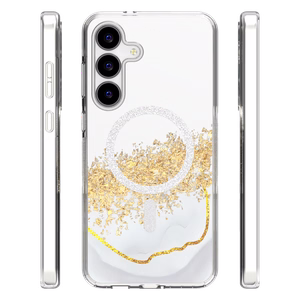 Чехол Epoxy Mag для iPhone 17 Pro 6,3'' оранжевый