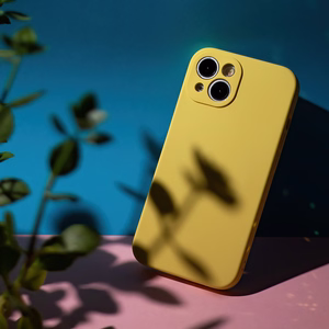 Mag Invisible ümbris jaoks iPhone 15 6,1" pastel kollane