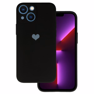 Vennus Silicone Heart Ümbris jaoks Iphone 14 Plus design 1 must