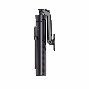 XO SS30 Bluetooth selfipulk-statiiv, must, magnetiline, MagSafe'ile, 123cm