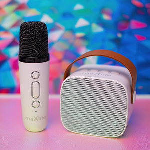 Maxlife Bluetooth karaoke kõlar MXKS-100 valge