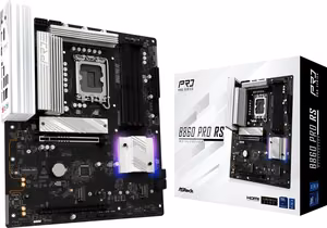 ASRock B860 Pro RS emaplaat