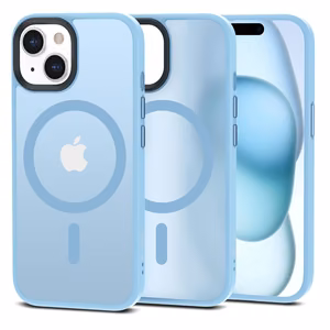 Tech-Protect MagMat MagSafe iPhone 15 Ümbris - Matte sinine