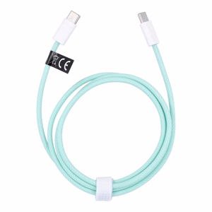 Kaabel Type C to Type C PD QC3.0 3A 60W C263 1 m roheline
