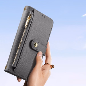 Dux Ducis Lawa Leather Ümbris jaoks Samsung Galaxy S25+ with Detachable Magnetic Wallet - hall