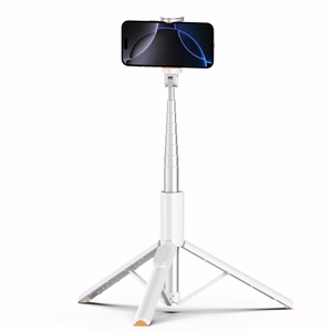 TECH-PROTECT L09S BLUETOOTH SELFIPULK STATIIVIGA VALGE