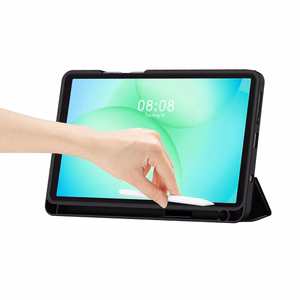 Tech-Protect SmartCase Pen Чехол для Samsung Galaxy Tab A9 / A11 8.7 X110 / X115 / X133 / X135 - чёрный