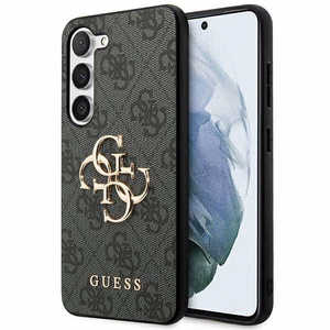 Guess 4G Big Metal Logo ümbris jaoks Samsung Galaxy A55 - must