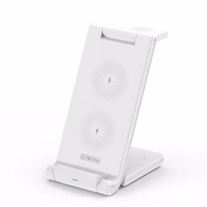 Juhtmevaba laadija Dux Ducis W10-A 3in1 valge 15W (iPhone / Apple Watch / Airpods jaoks)
