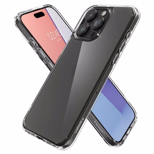 Spigen Ultra Hybrid Case for iPhone 15 Pro Max - Clear Matte